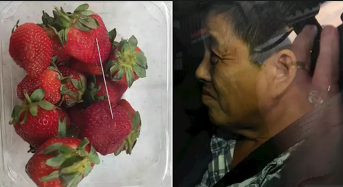 Гүзээлзгэнэд зүү нуусан эмэгтэйг баривчилжээ